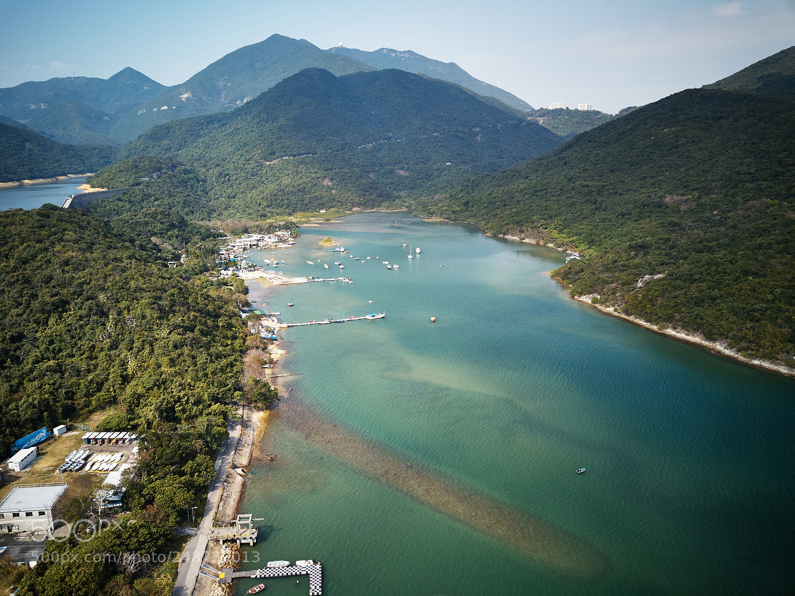 DJI FC220 sample photo. Tai tam, hong kong photography