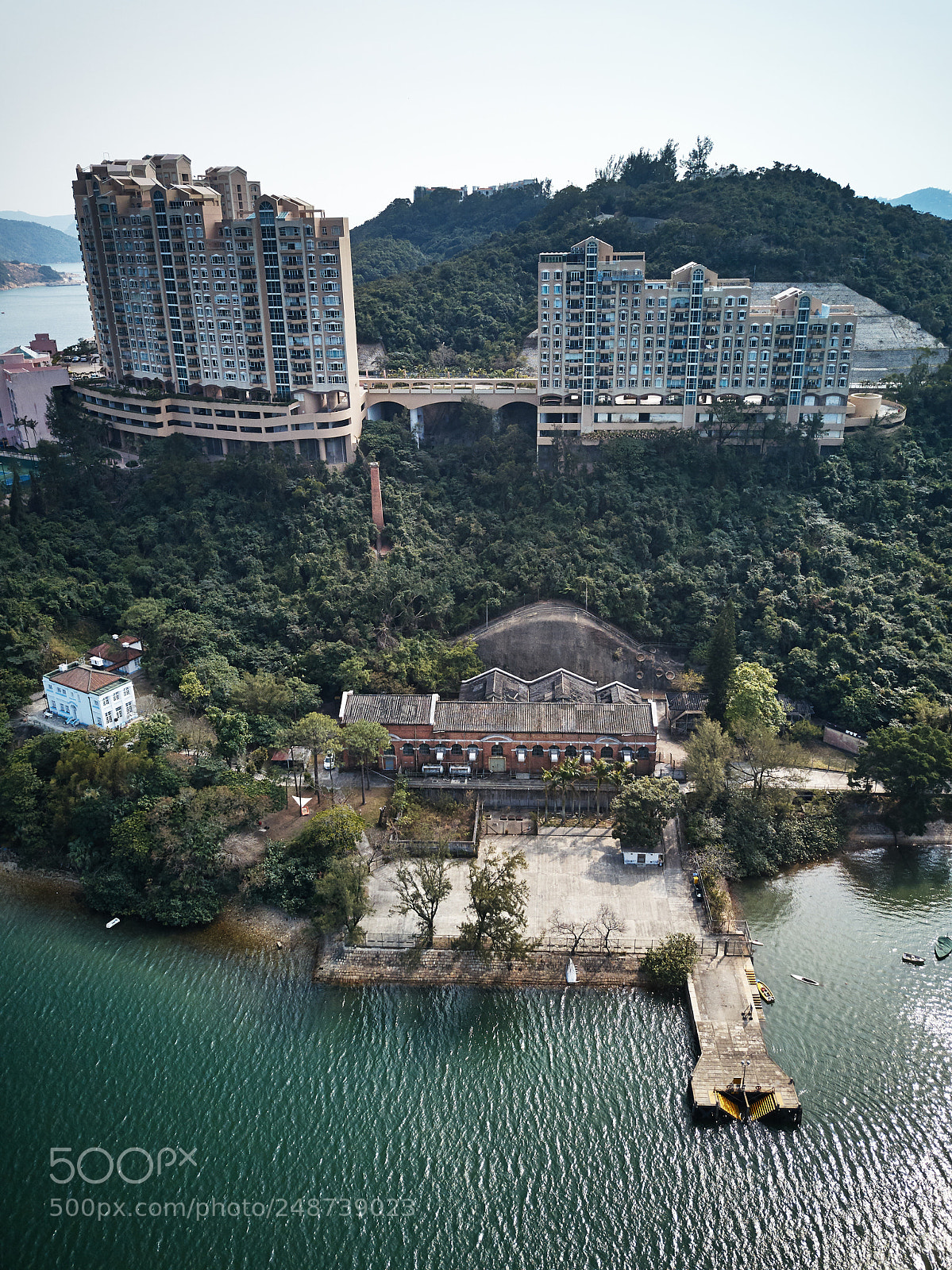 DJI FC220 sample photo. Tai tam, hong kong photography