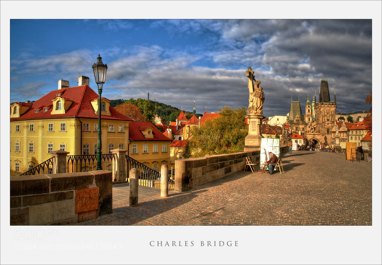 Olympus E-500 (EVOLT E-500) sample photo. Charles bridge photography