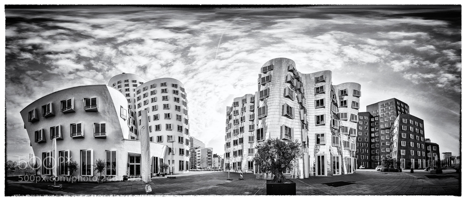 Nikon D850 sample photo. Gehry-bauten im medienzentrum d photography