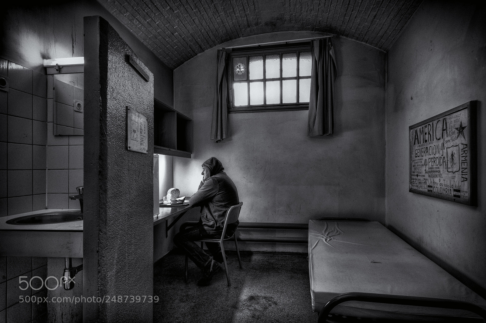 Nikon D3X sample photo. Locked up and lonely photography