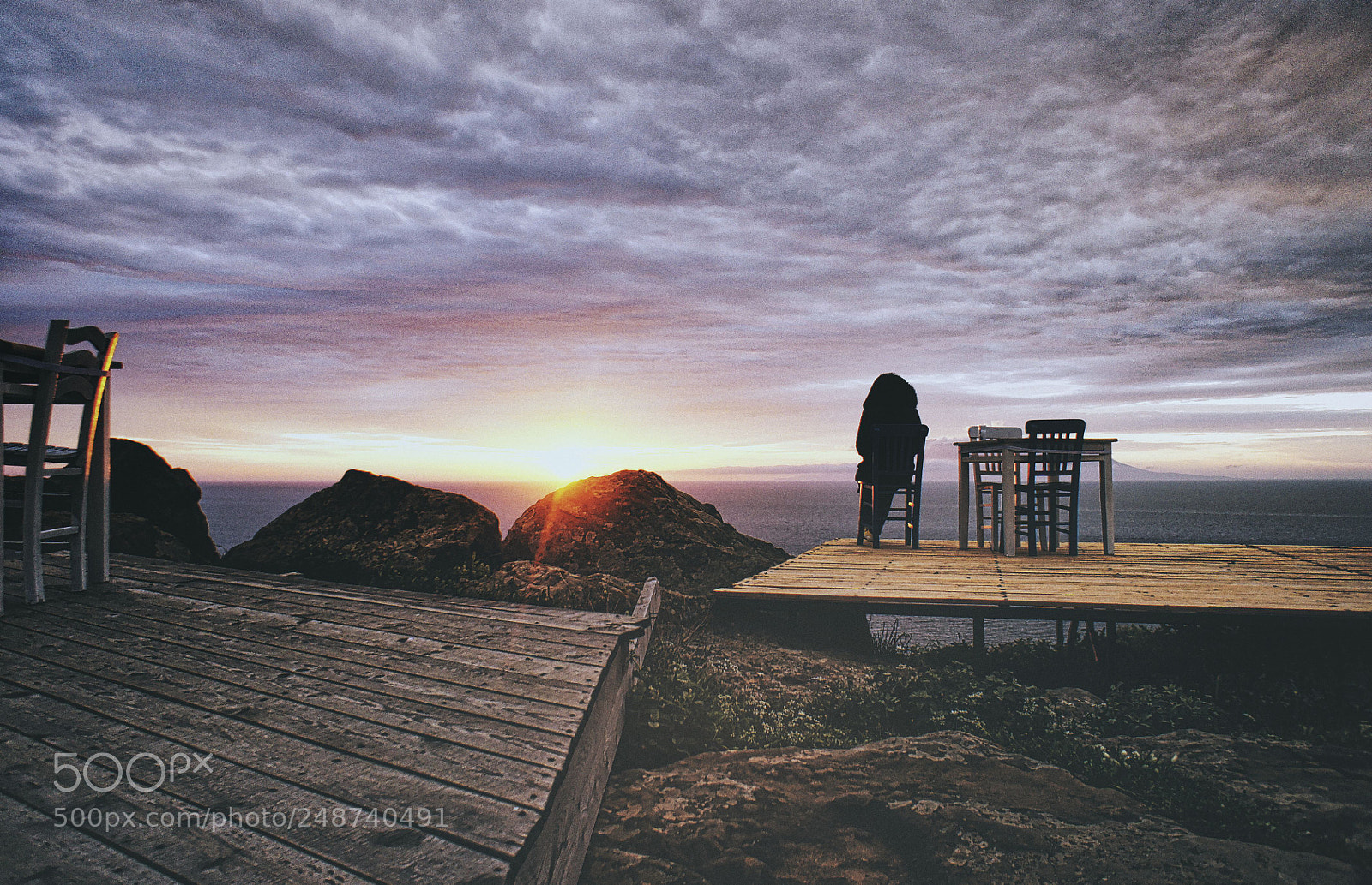 Sony Alpha NEX-5 sample photo. Alone at sunset photography