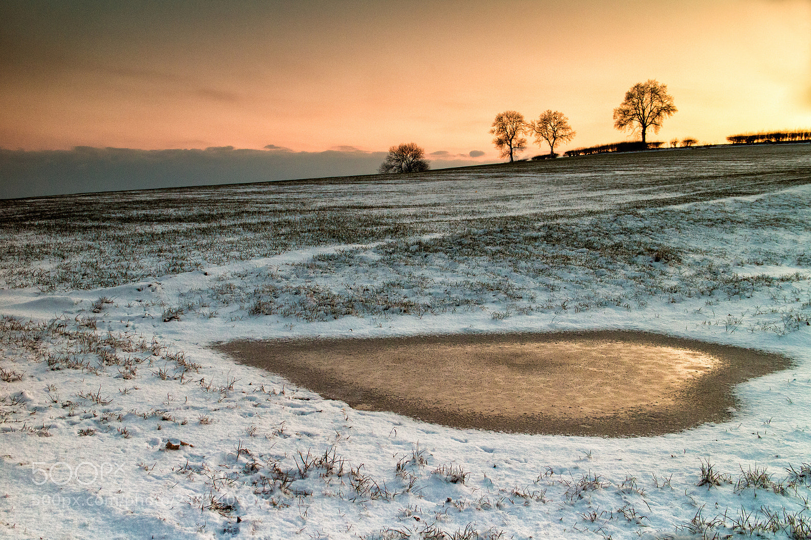 Canon EOS M sample photo. Love winter sunsets photography