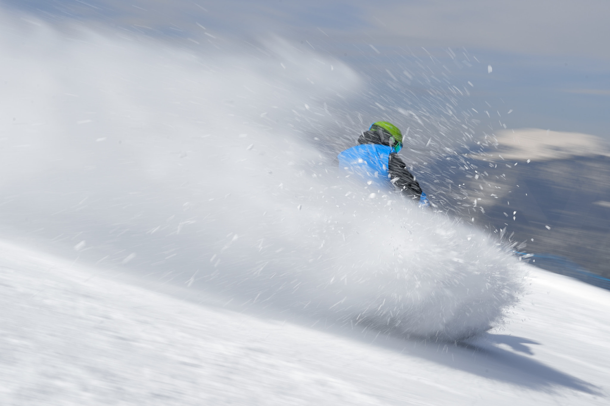 Nikon Df + Nikon AF-S Nikkor 50mm F1.8G sample photo. Snowboarding photography