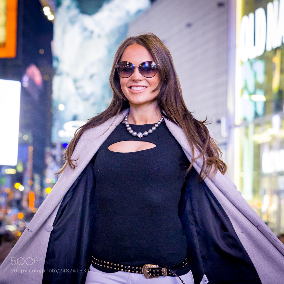 Sony a6000 sample photo. Times square rachael photography