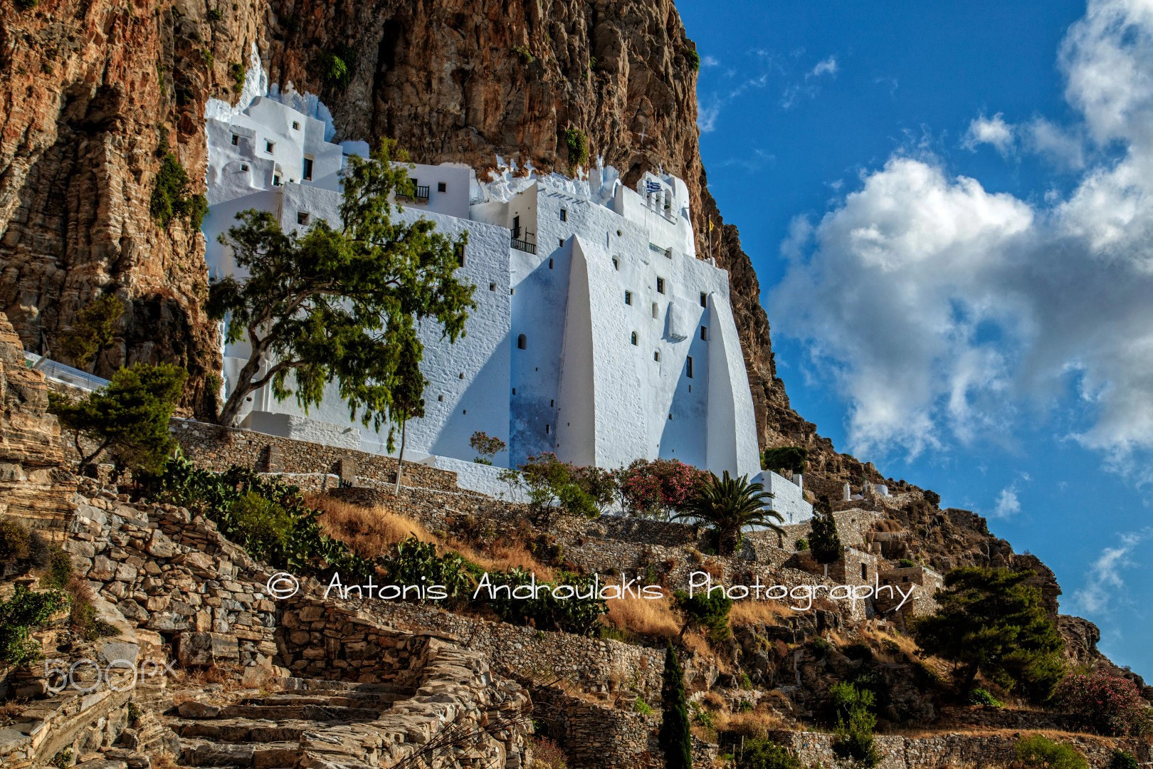Hozoviotissa Monastery - Amorgos - Greece by Antonis Androulakis on 500px.com