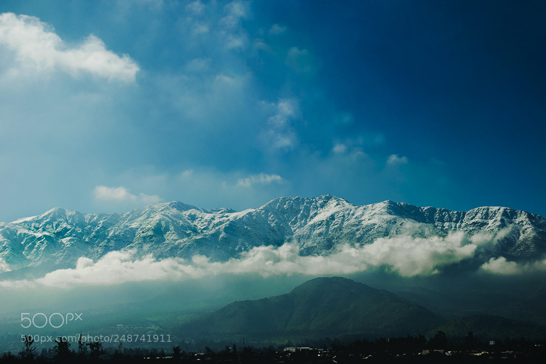 Nikon D5300 sample photo. The mountains of chile photography
