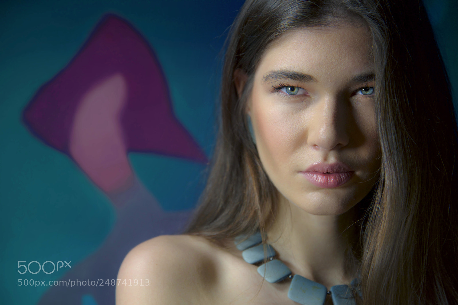 Nikon D810 sample photo. Ana hides behind her photography