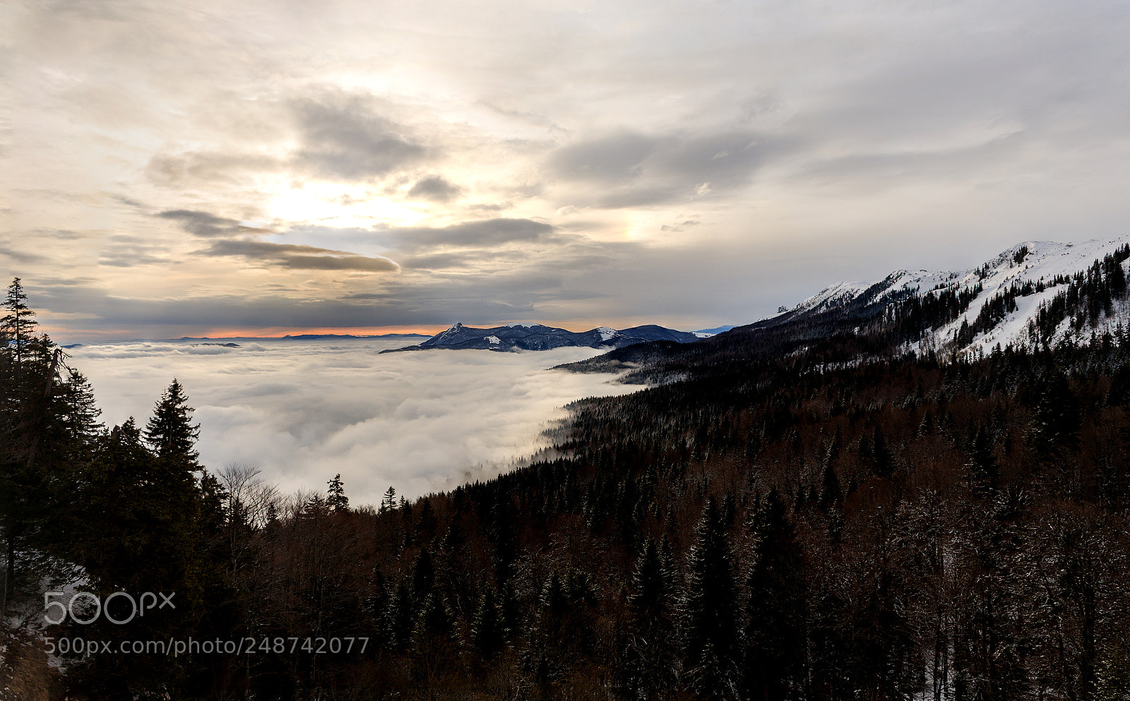 Canon EOS 5D sample photo. Mountains sunrise photography