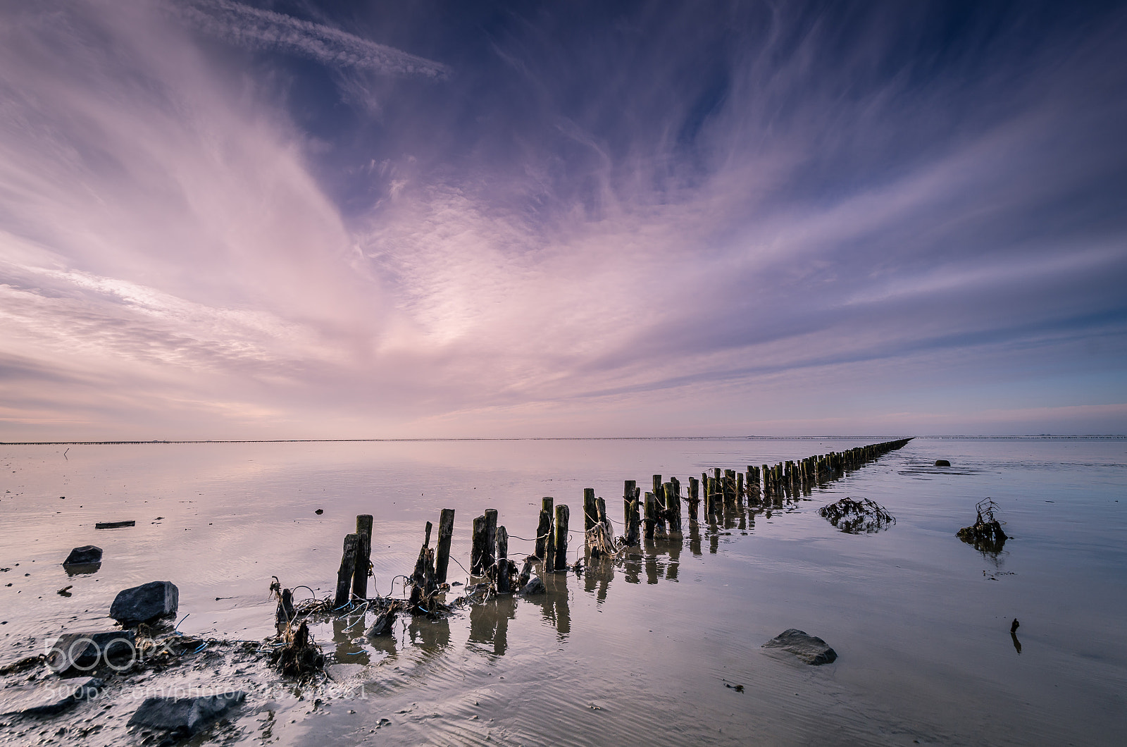 Nikon D7000 sample photo. Waddensea just before sunset photography