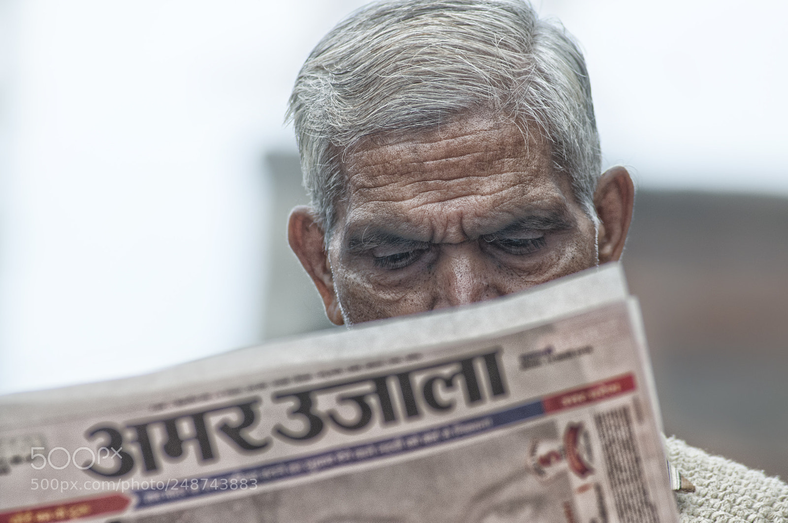 Nikon D300 sample photo. Newspaper photography
