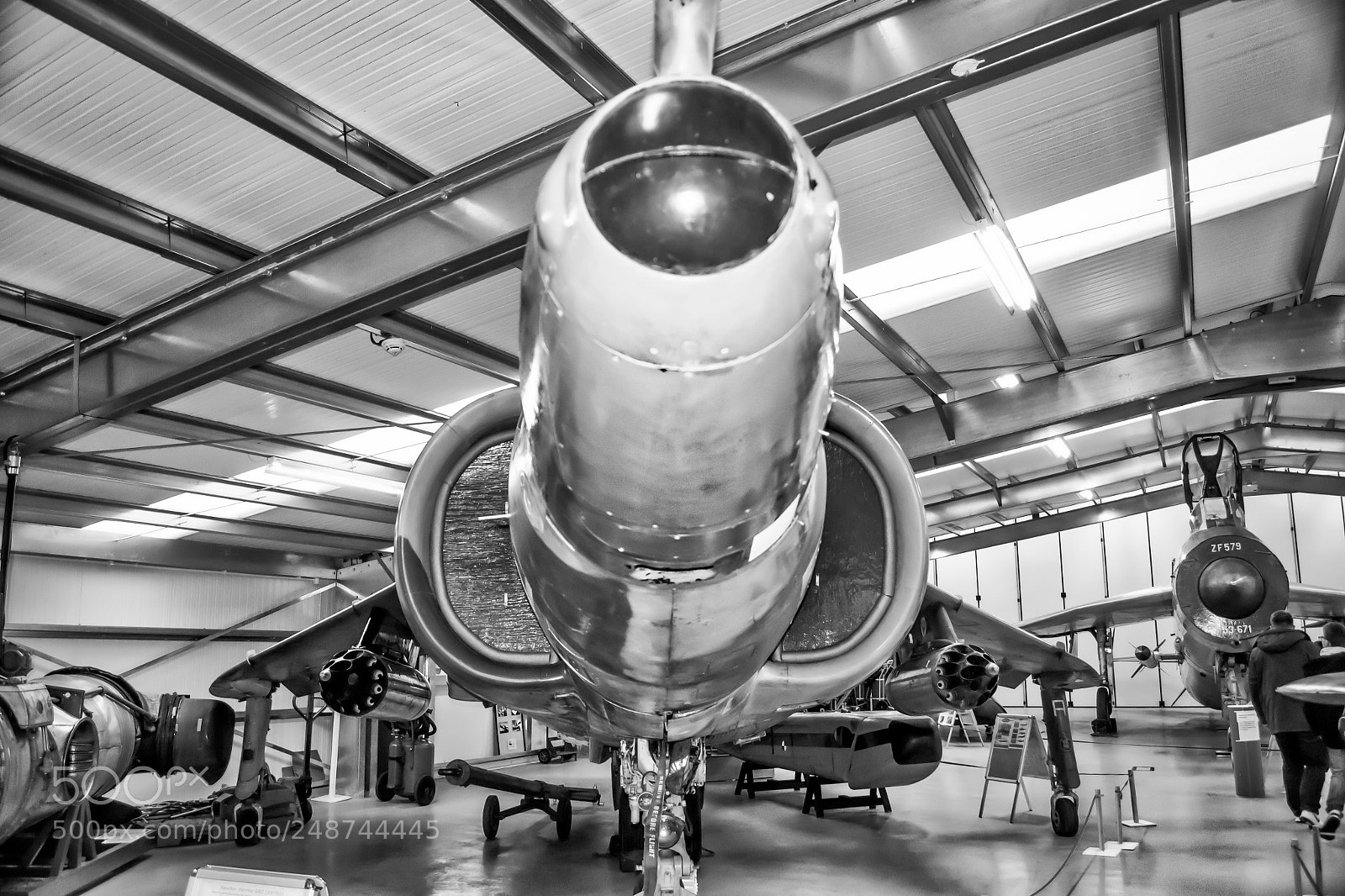 Nikon D3100 sample photo. Gatwick aviation museum hawker photography