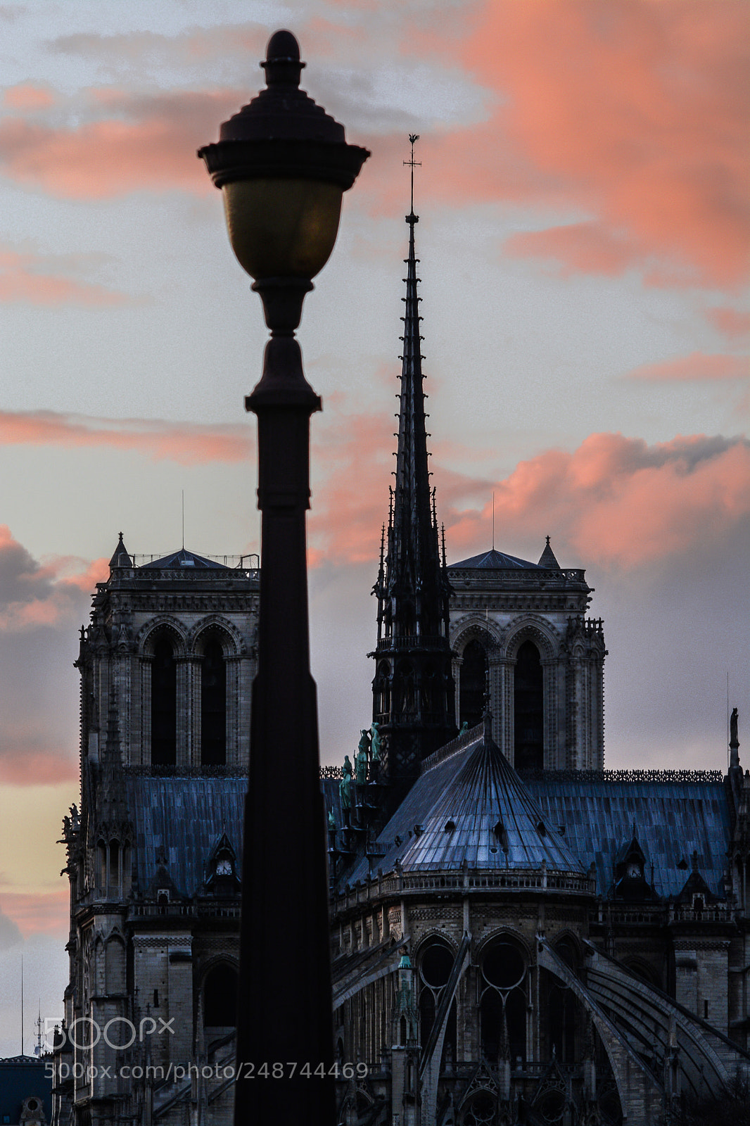 Nikon D7100 sample photo. Notre dame au couchant photography
