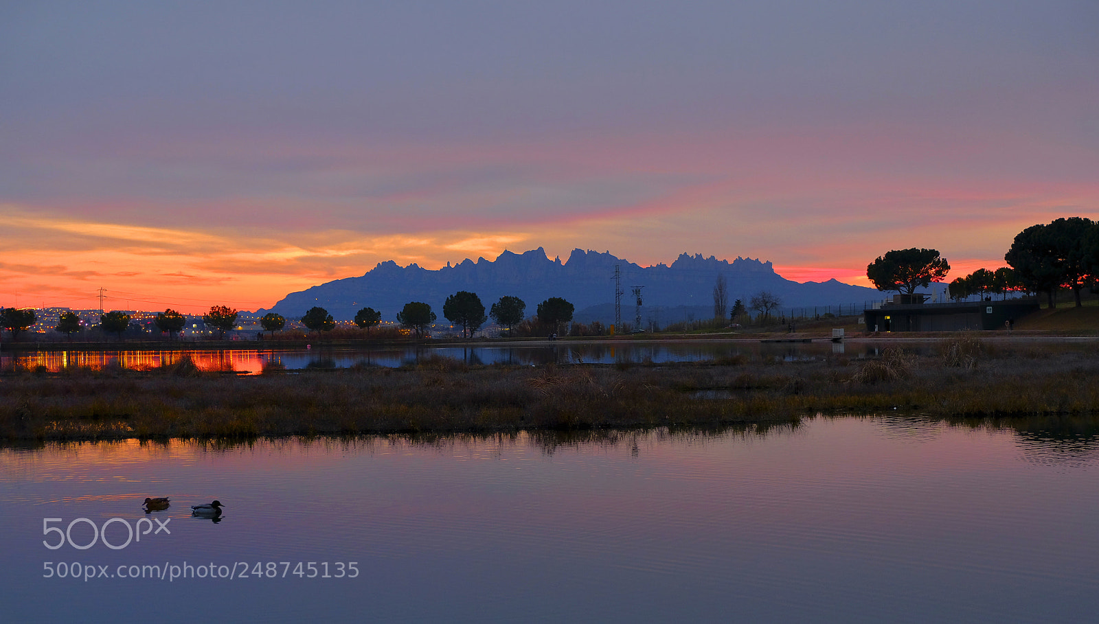 Fujifilm X-T2 sample photo. Sunset with the mountain photography