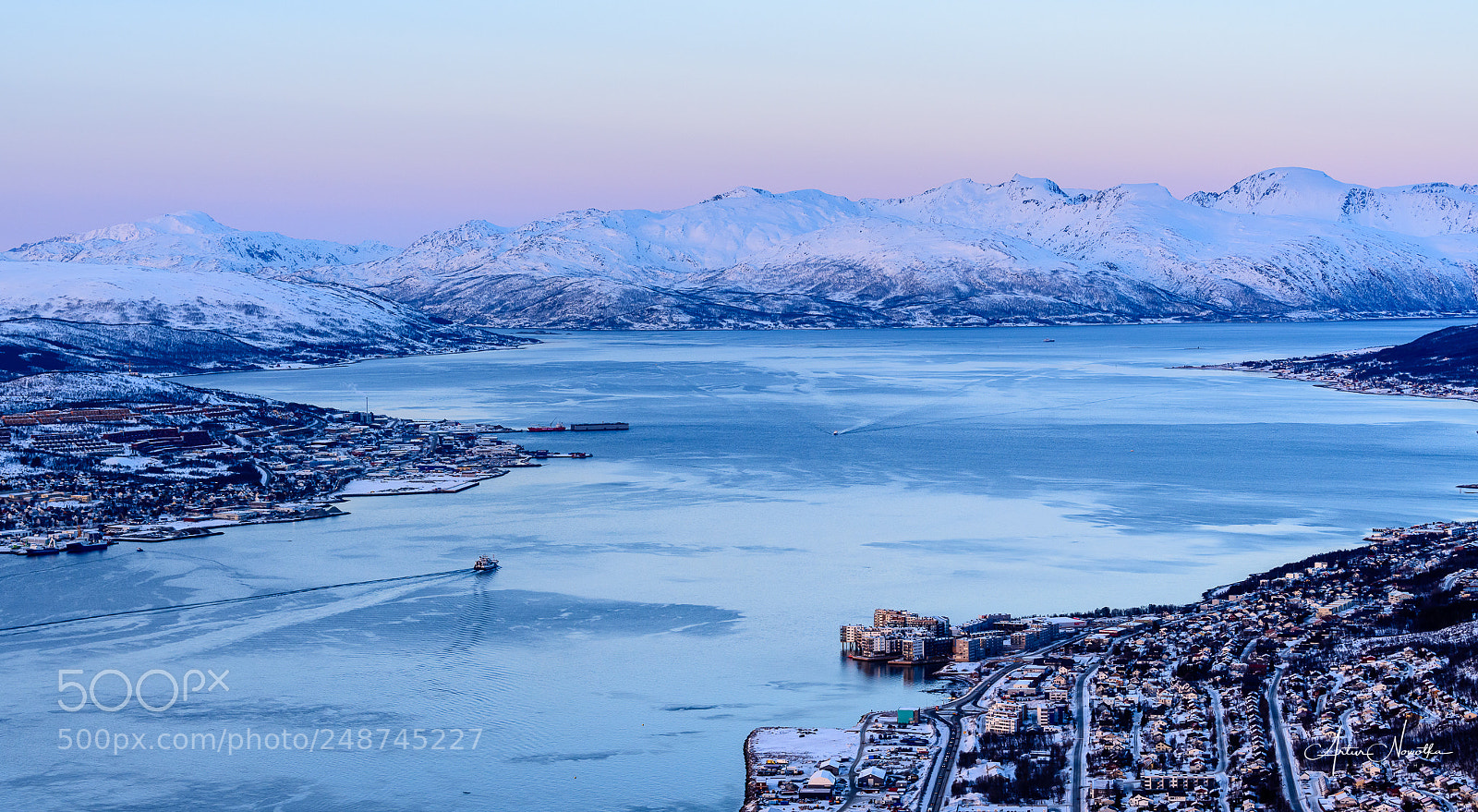 Nikon D810 sample photo. Entering tromso photography