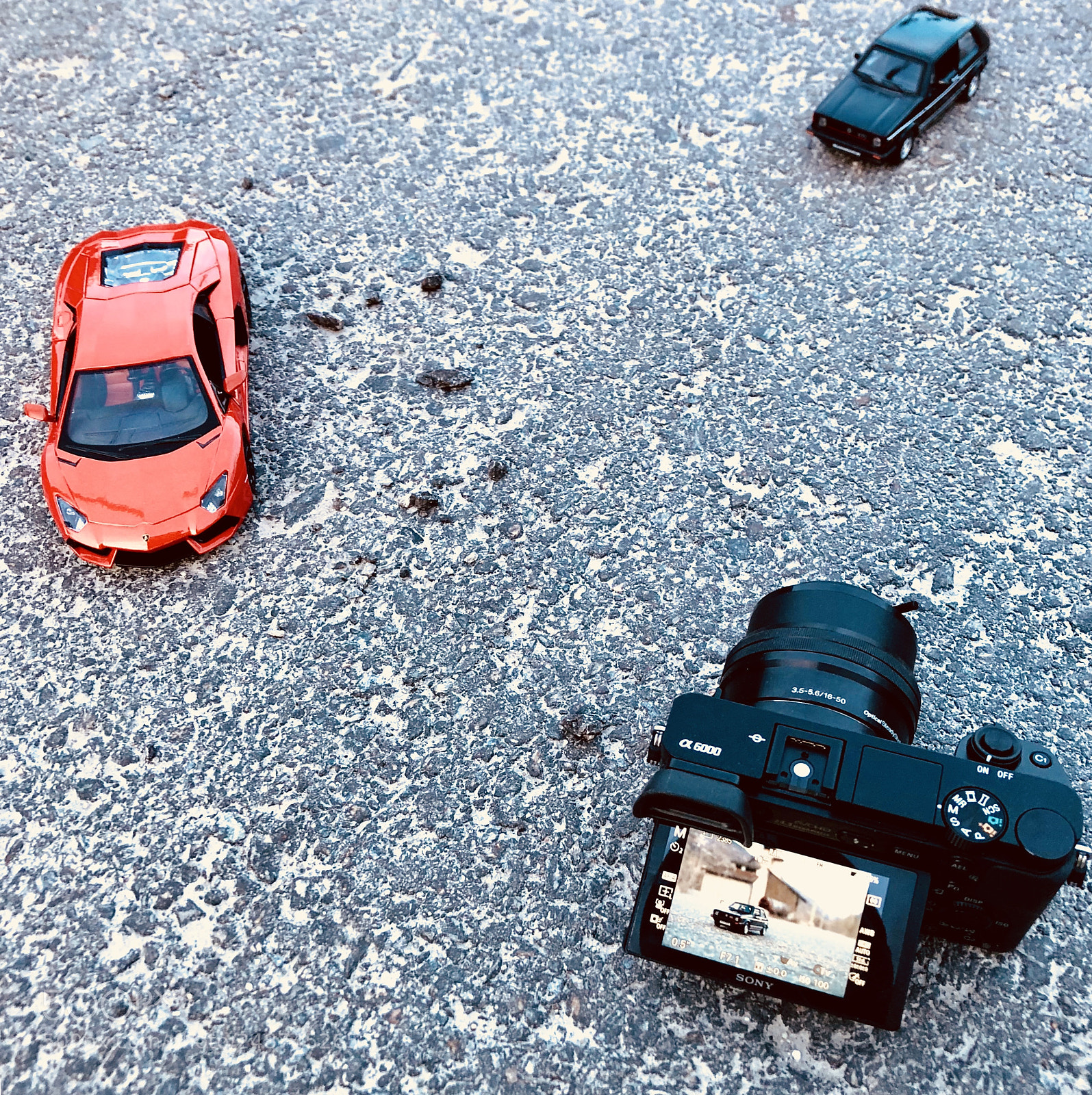 Apple iPhone 8 sample photo. Minicar photography