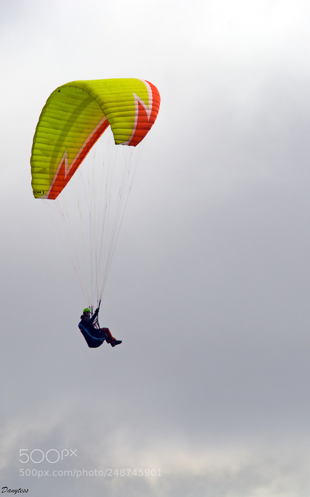 Nikon D7100 sample photo. Paragliding photography