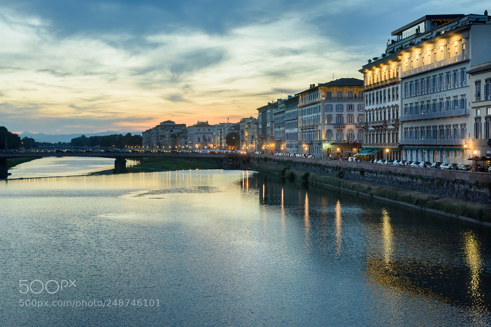 Nikon D810 sample photo. The river arno at photography