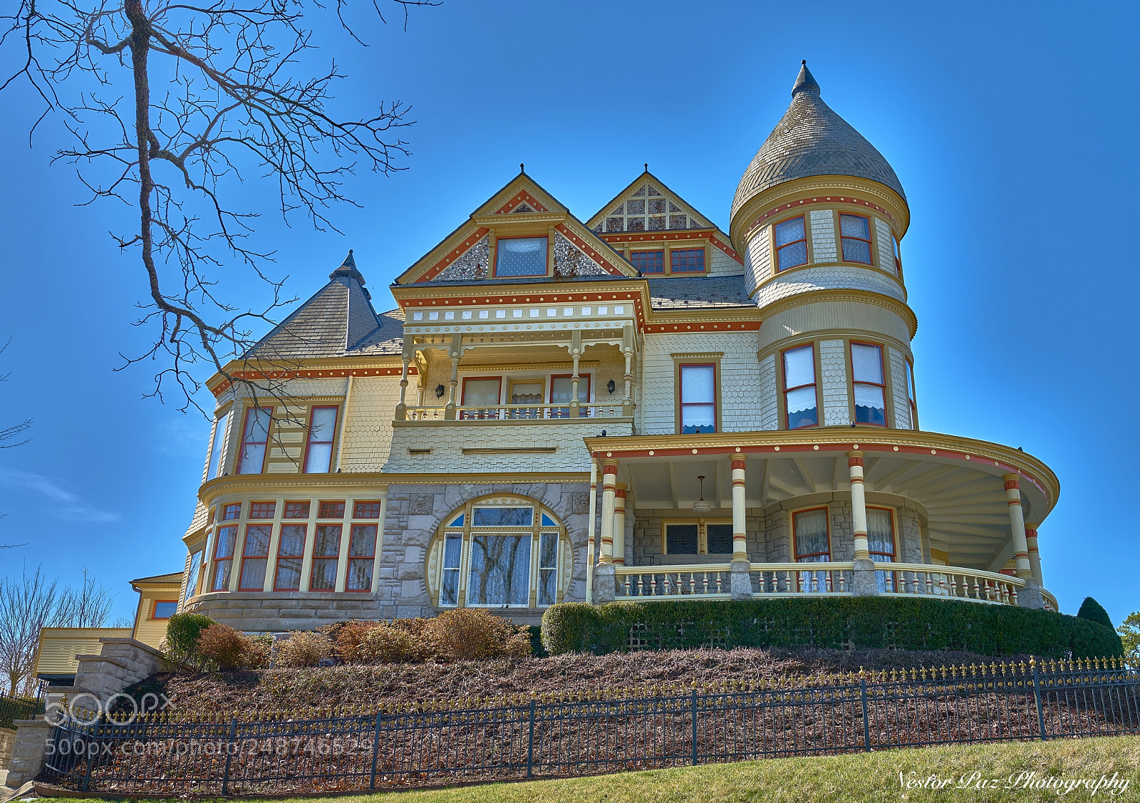 Sony a7R III sample photo. Queen anne’s mansion photography