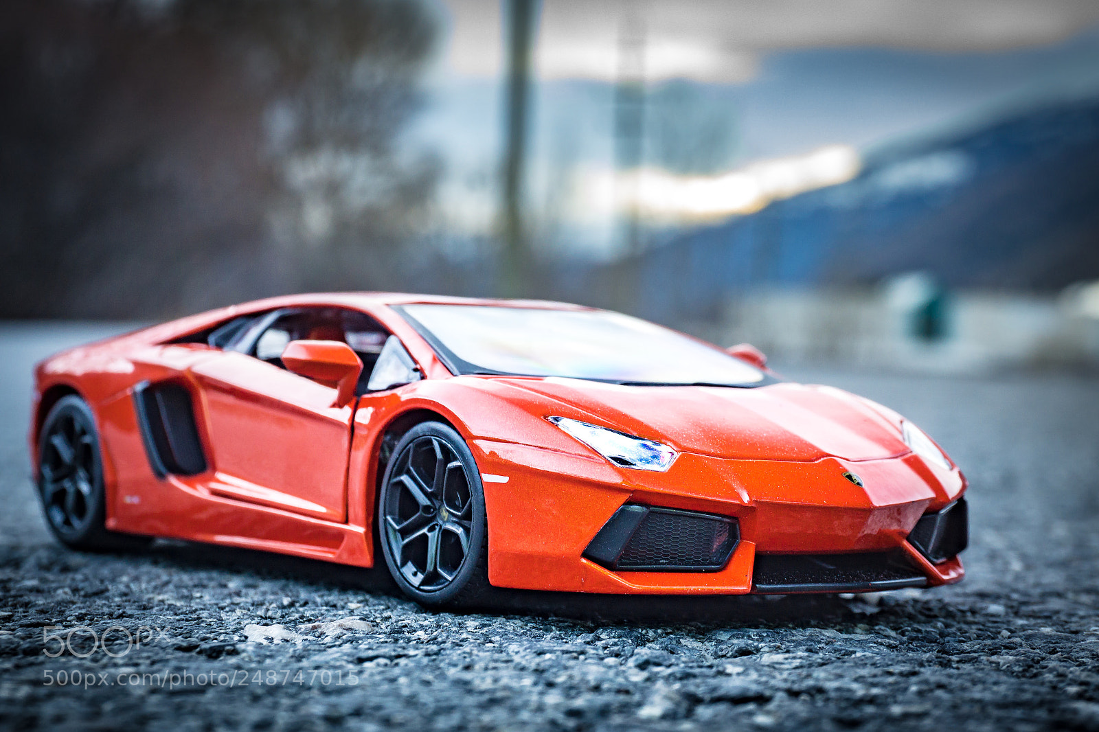 Sony a6000 sample photo. Lamborgini aventador photography