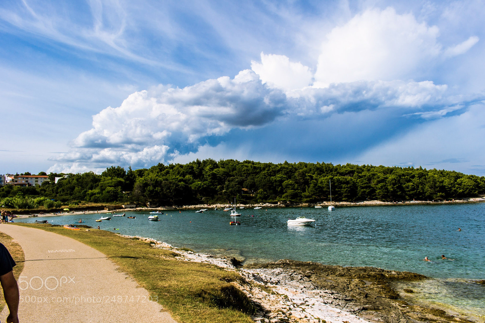 Canon EOS 100D (EOS Rebel SL1 / EOS Kiss X7) sample photo. Premantura coast photography