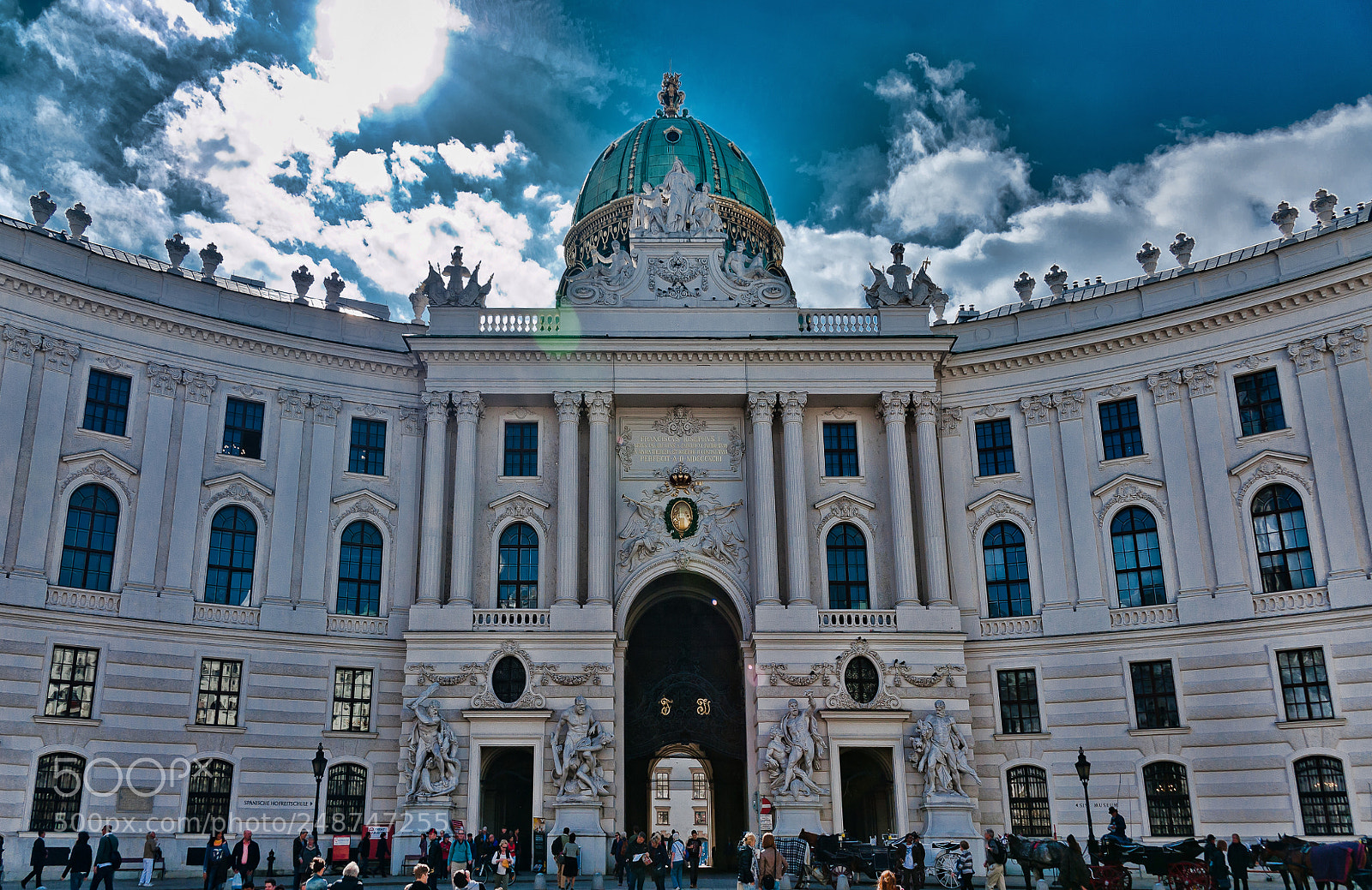 Nikon D700 sample photo. Hofburg palace, wien photography