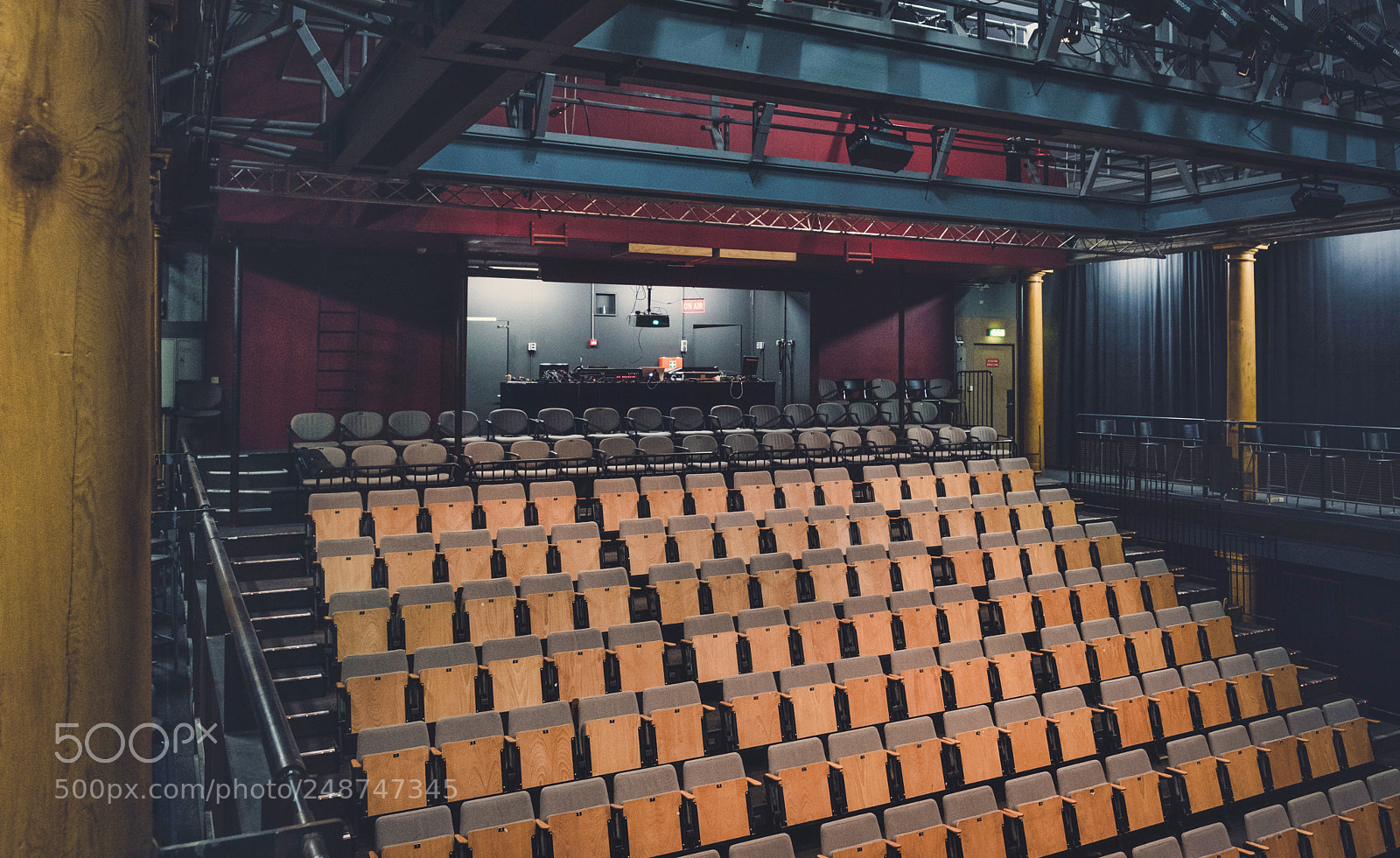 Fujifilm X-T20 sample photo. Interior of dutch theater photography