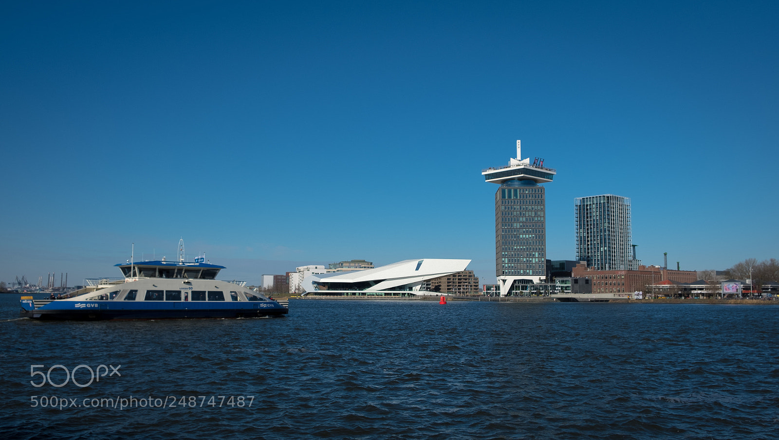 Fujifilm X-T20 sample photo. Skyline of northern amsterdam photography