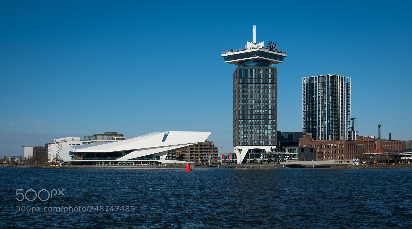 Fujifilm X-T20 sample photo. Skyline of northern amsterdam photography