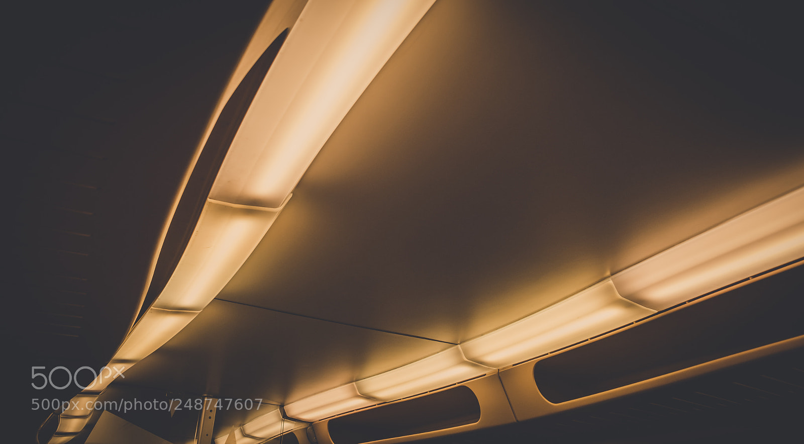 Fujifilm X-T20 sample photo. Abstract roof of train photography