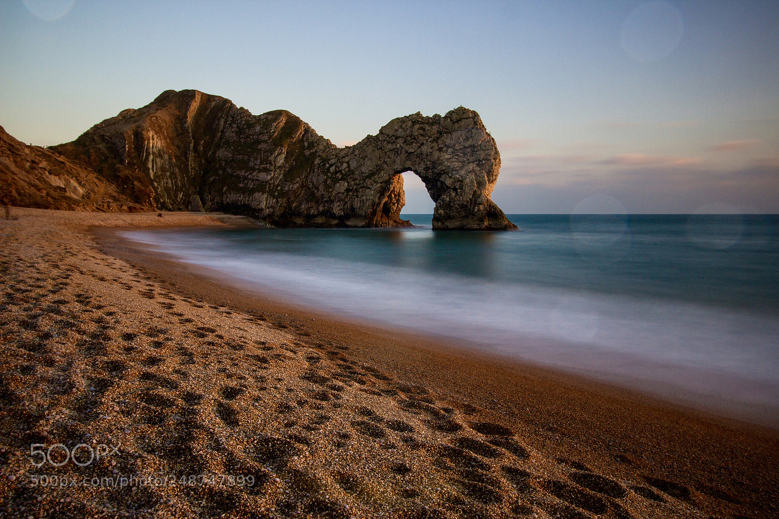 Canon EOS 600D (Rebel EOS T3i / EOS Kiss X5) sample photo. Sunset at durdle door photography