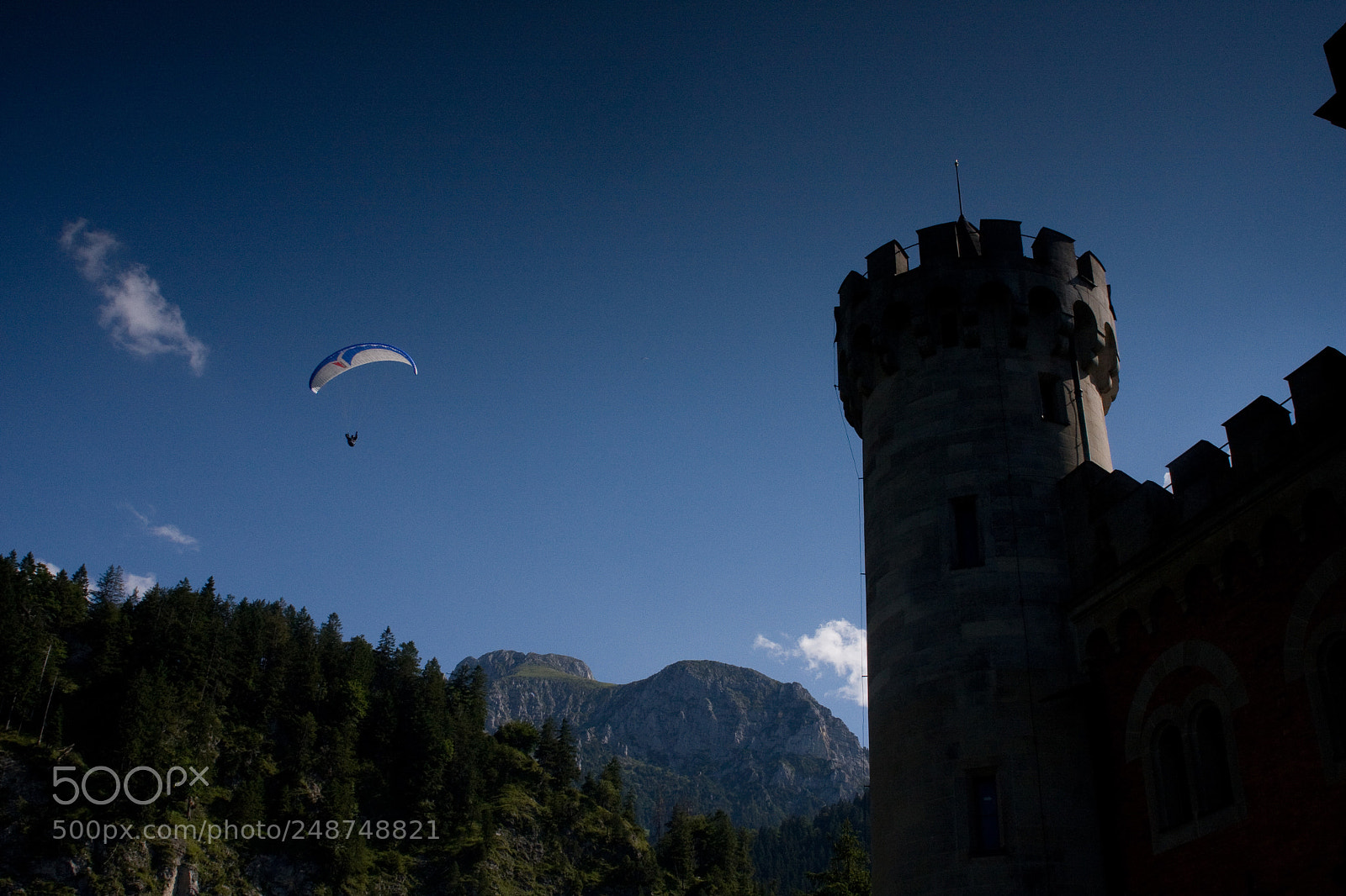 Canon EOS 40D sample photo. Paragliding photography