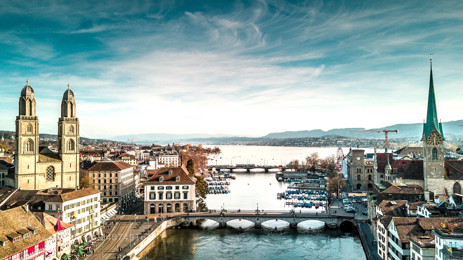 DJI FC220 sample photo. Zurich, switzerland photography