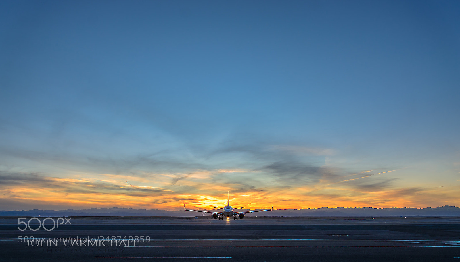 Nikon D7000 sample photo. 737 colorado sunset photography