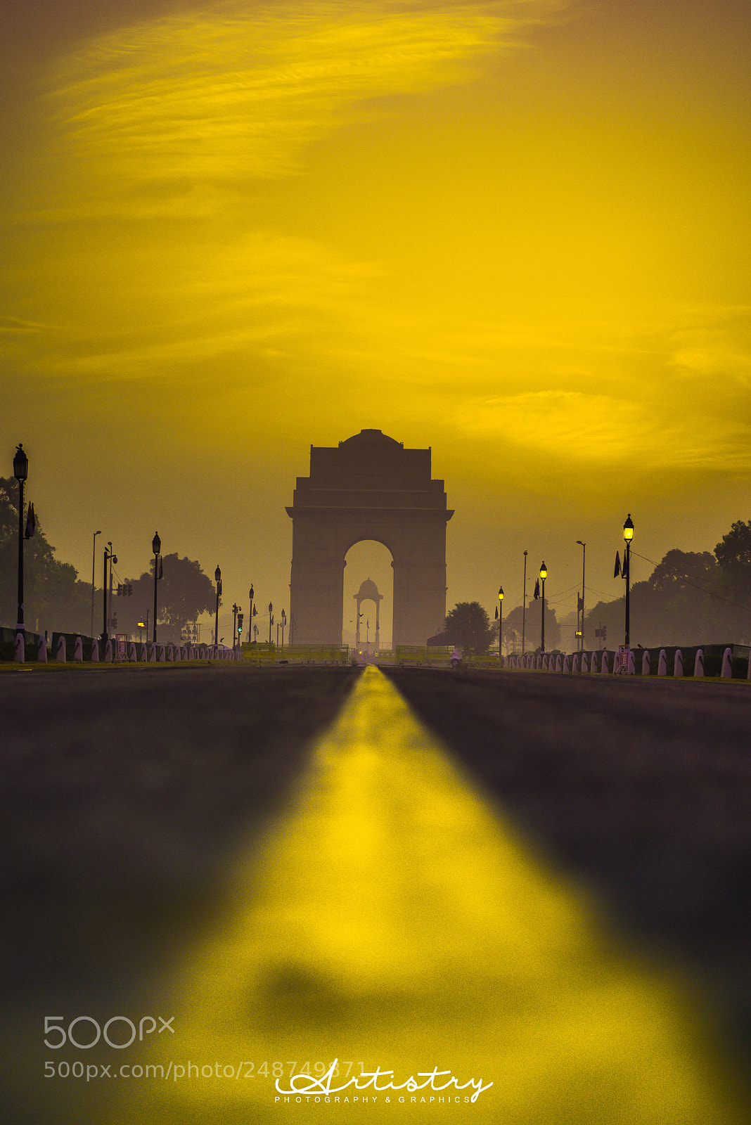 Nikon D810 sample photo. India gate photography