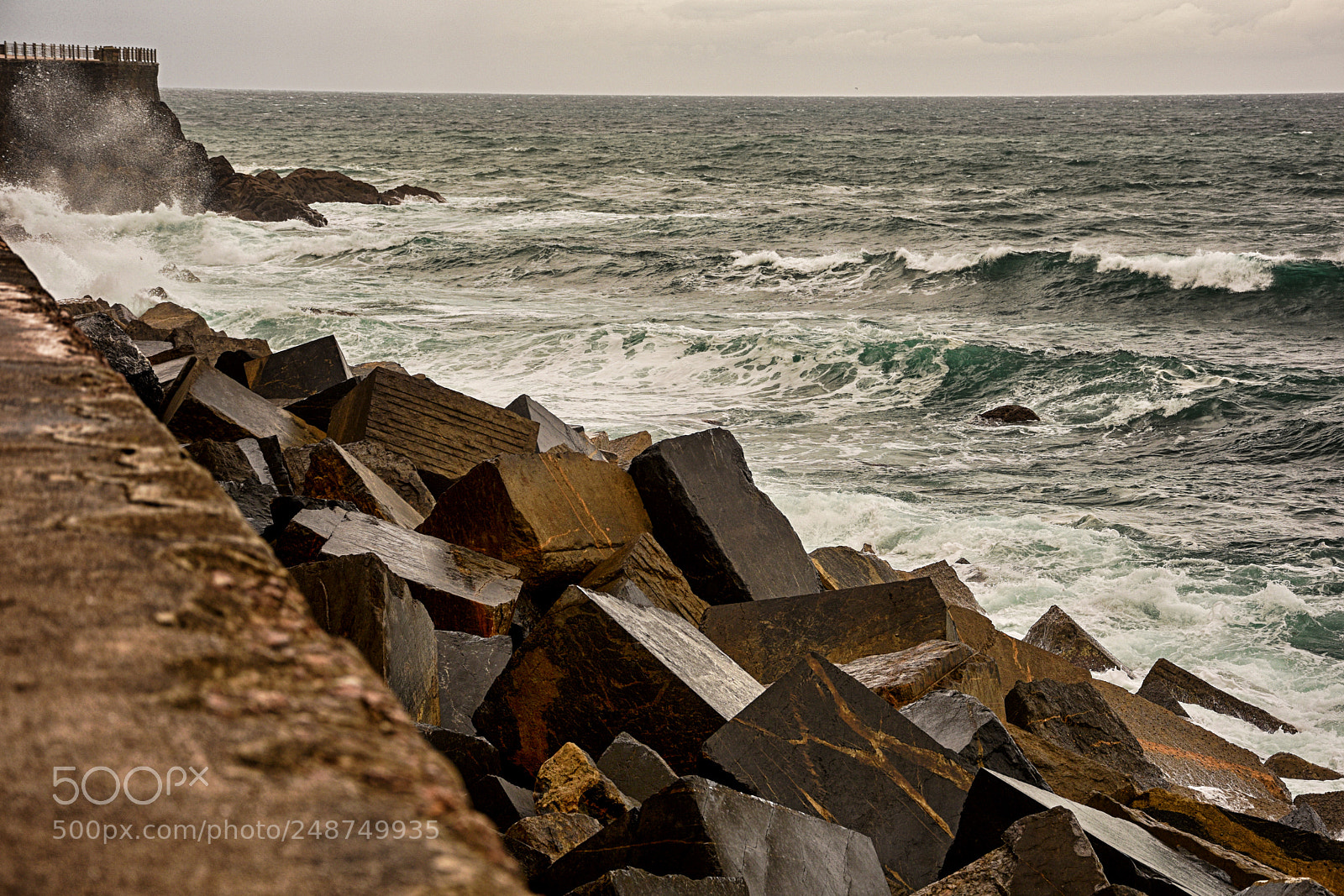 Nikon D5300 sample photo. Atlantic storm photography