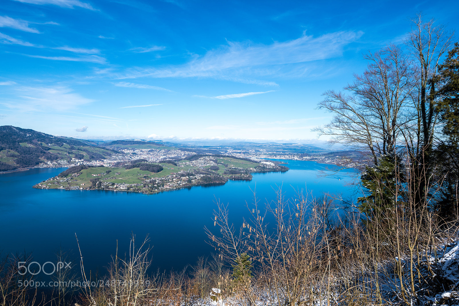 Nikon D850 sample photo. View from bürgenstock photography
