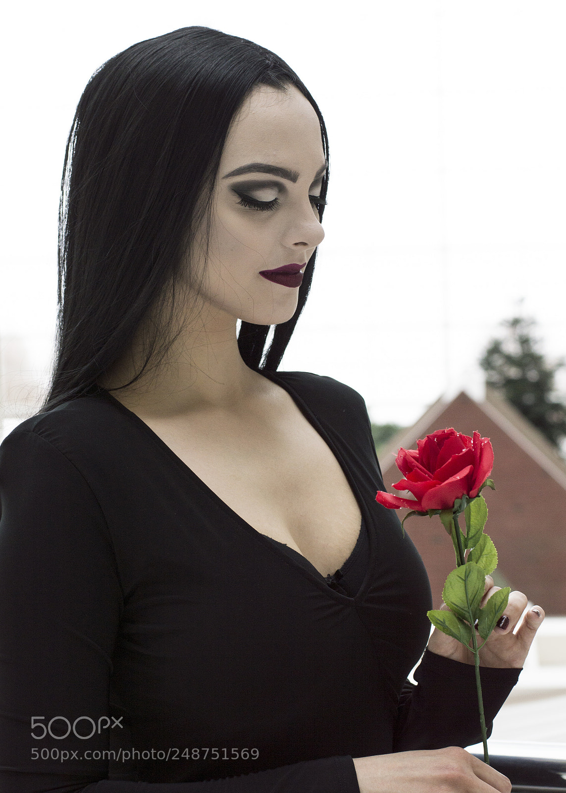 Nikon D3200 sample photo. Morticia addams photography