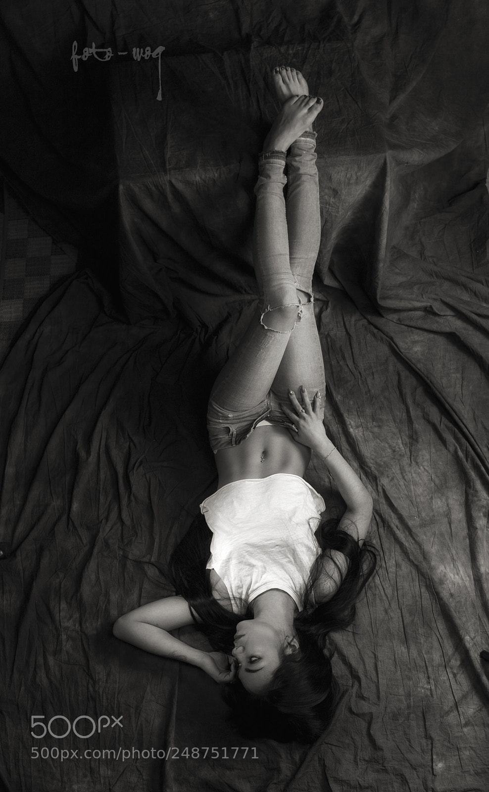 Canon EOS 6D Mark II sample photo. Basia  b&w photography