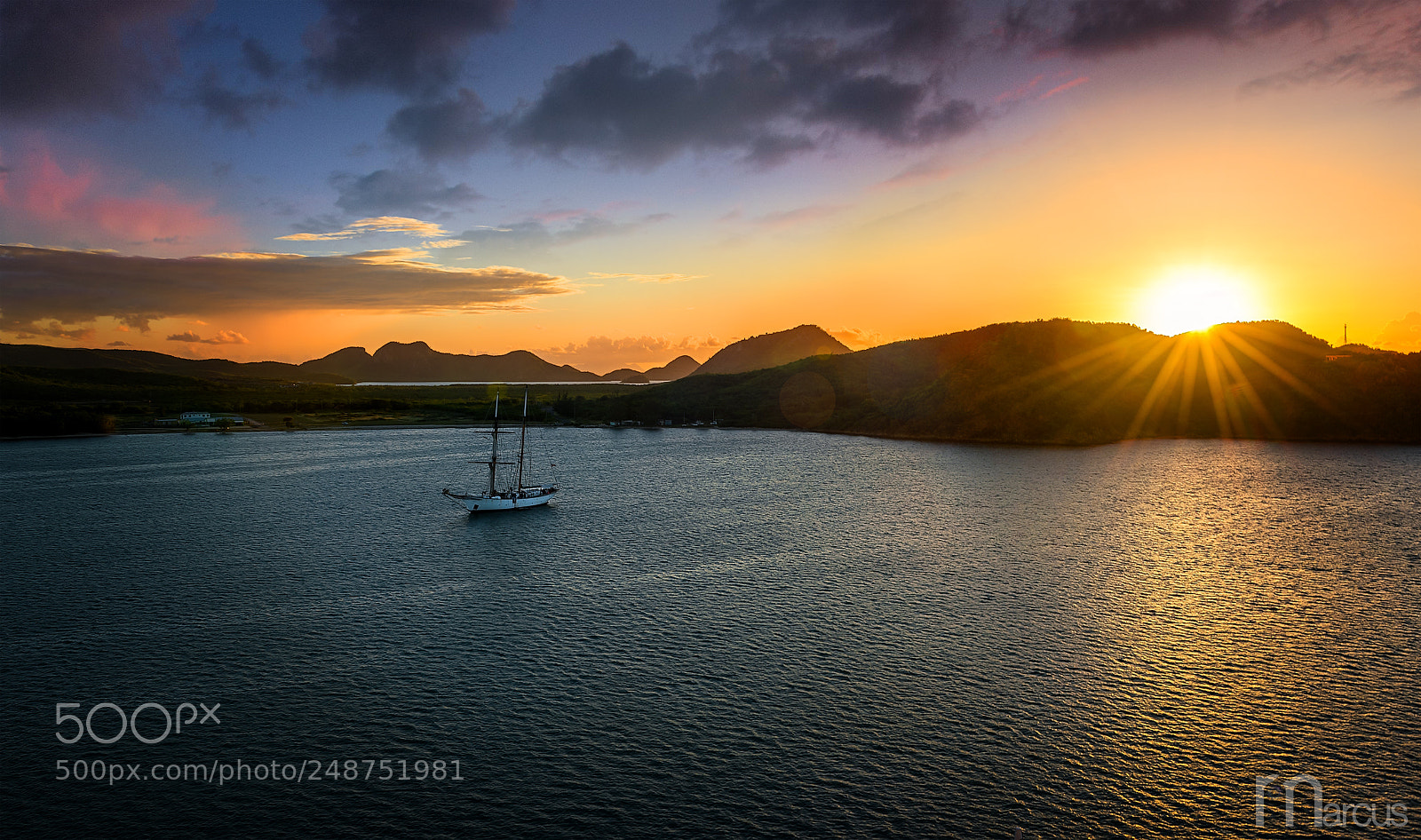 Nikon D810 sample photo. Antigua sunset photography