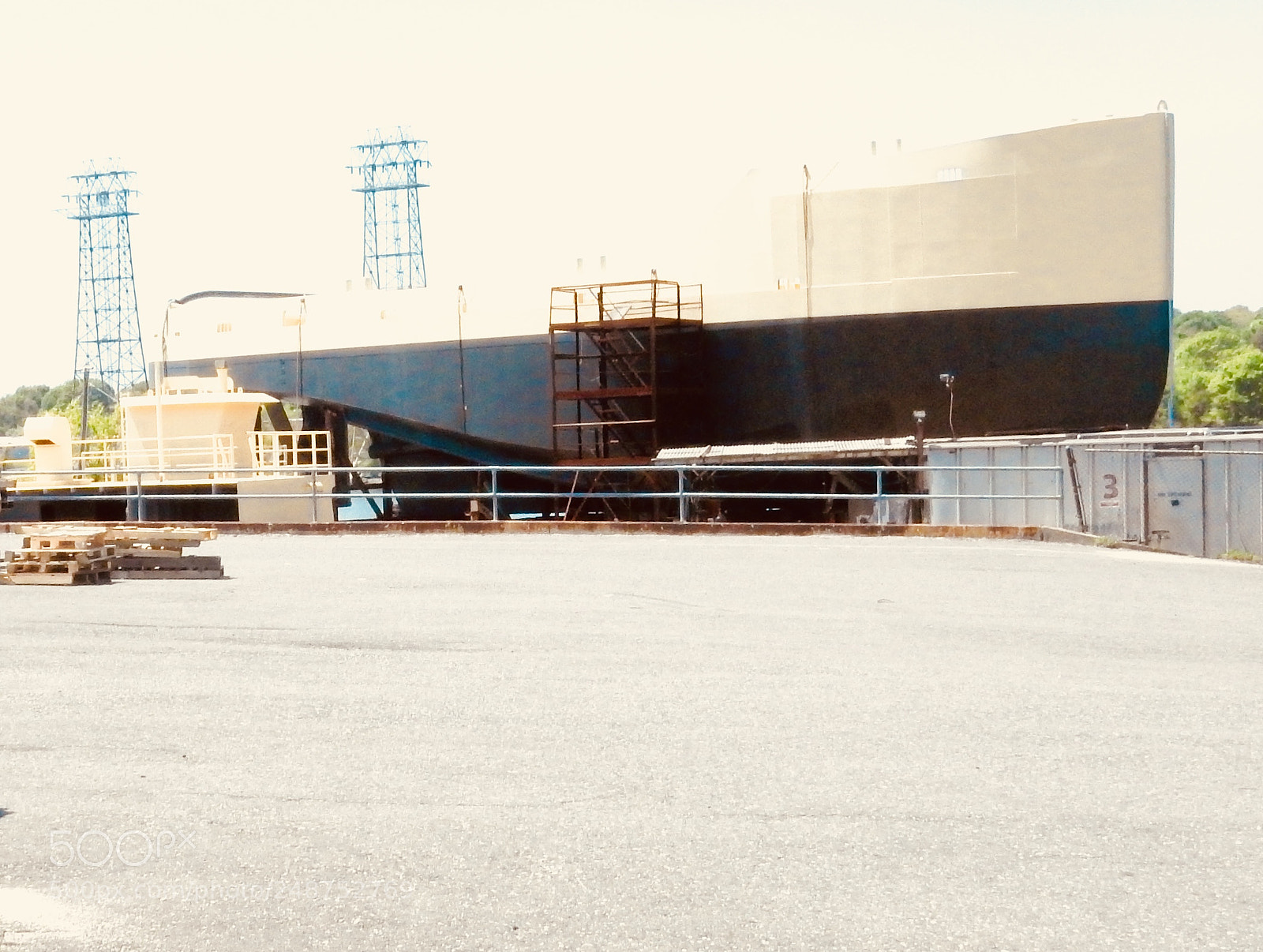 Nikon Coolpix S9900 sample photo. In the dry dock photography
