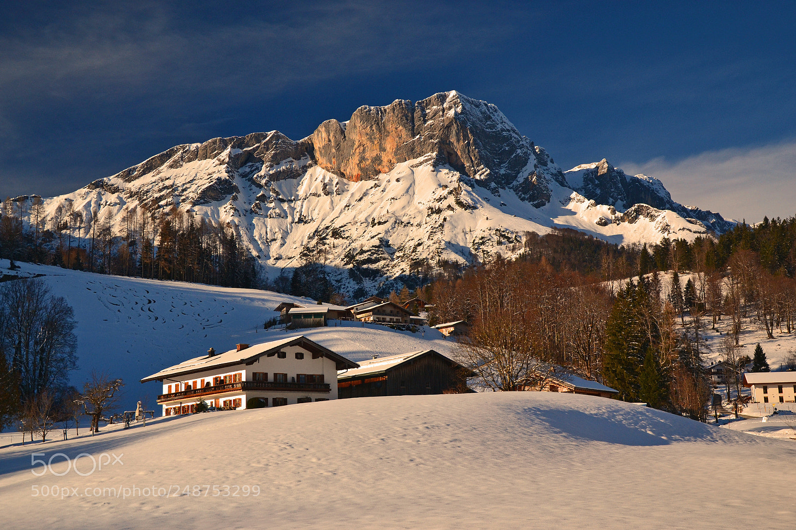 Nikon D3100 sample photo. Hintergern and untersberg, berchtesgaden photography