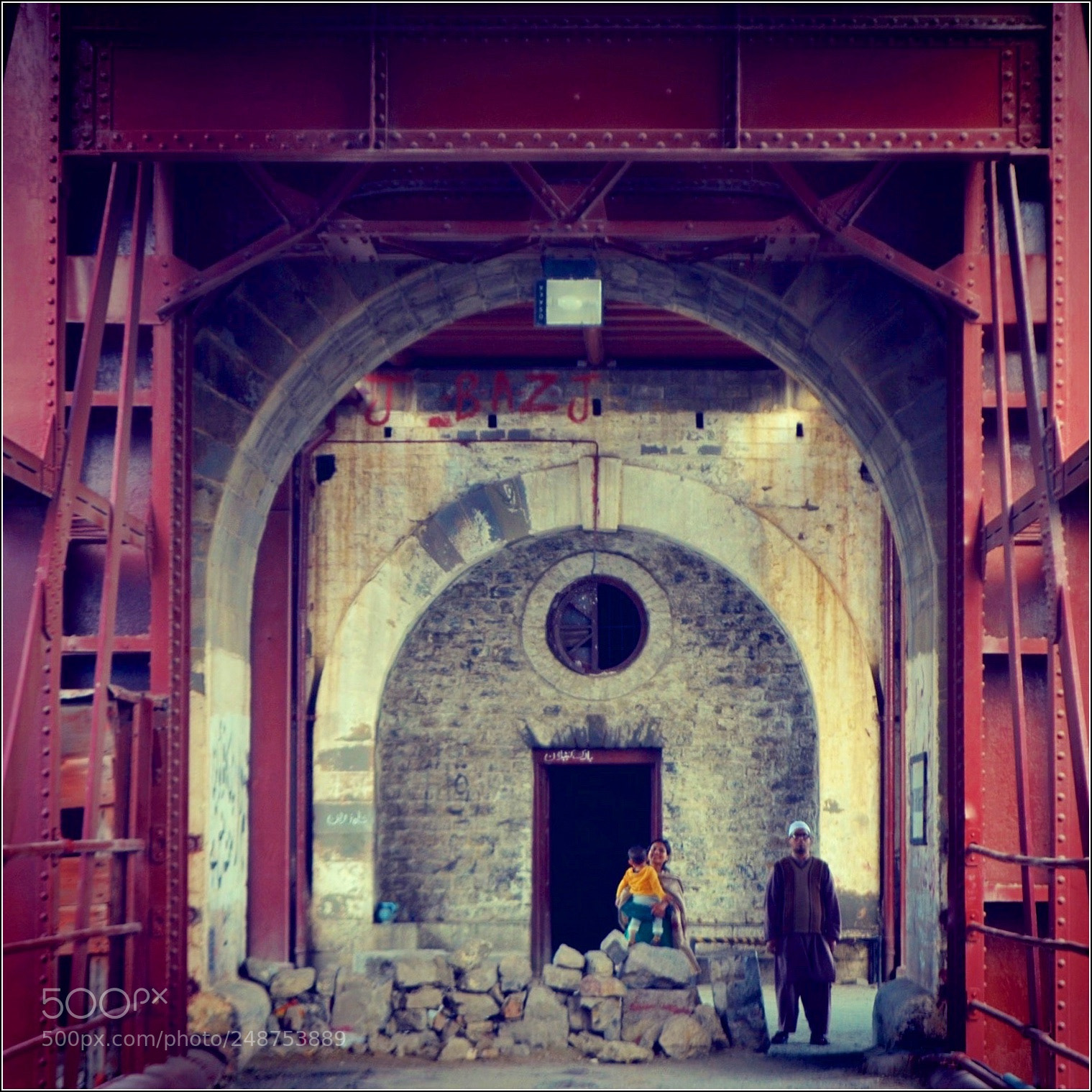 Nikon D7000 sample photo. Attock bridge photography