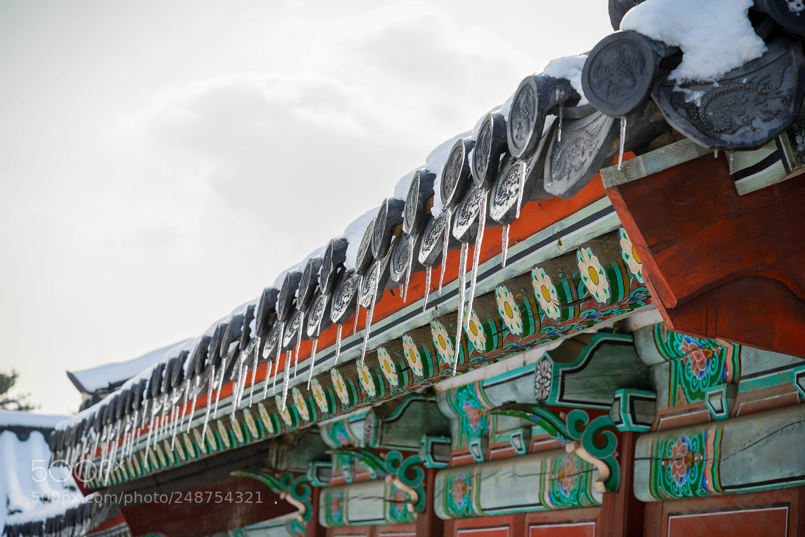 Nikon D610 sample photo. Icicles in seoul photography