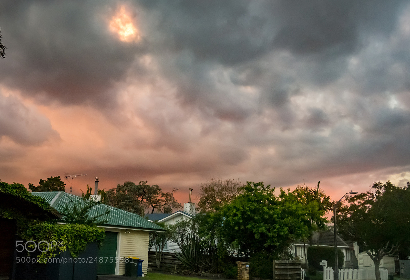 Sony a5100 sample photo. Dusk before raining photography