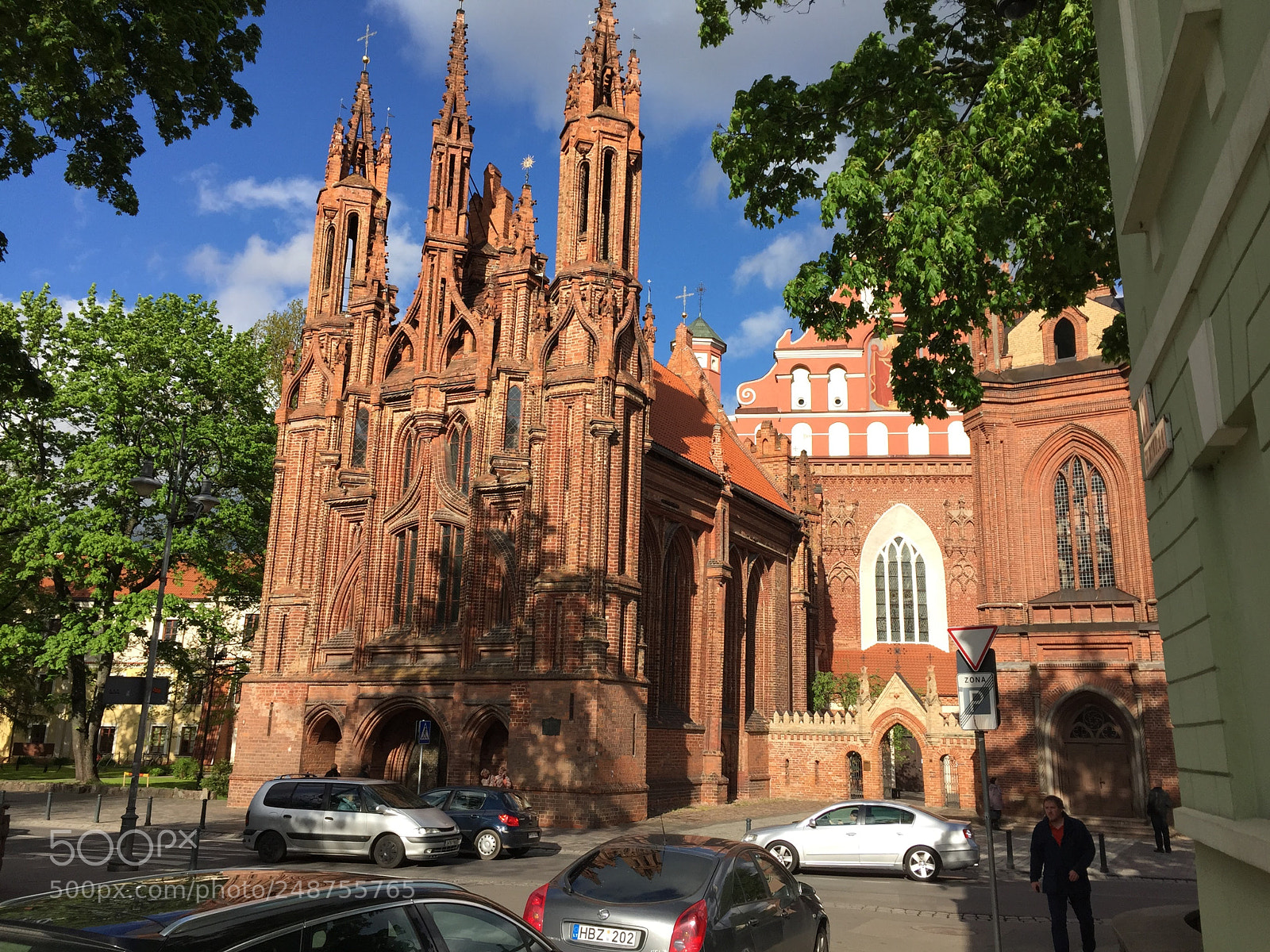 Apple iPhone 6 sample photo. Churches in vilnius photography