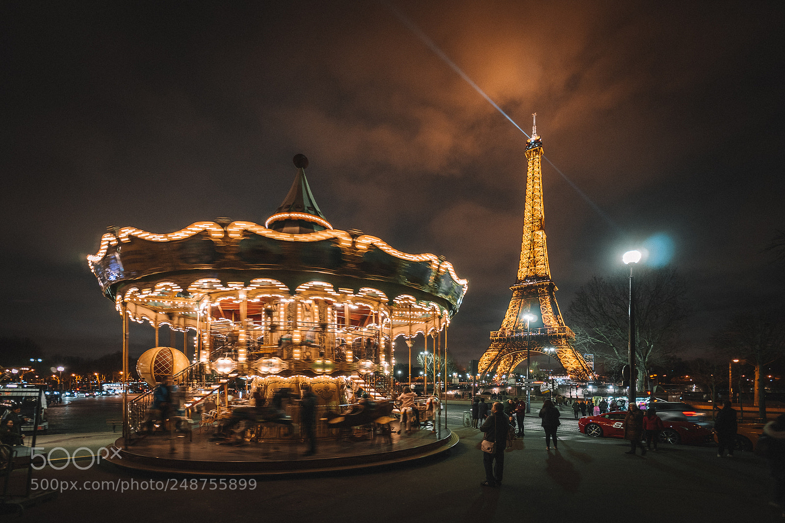 Sony a7 sample photo. The tower at night photography