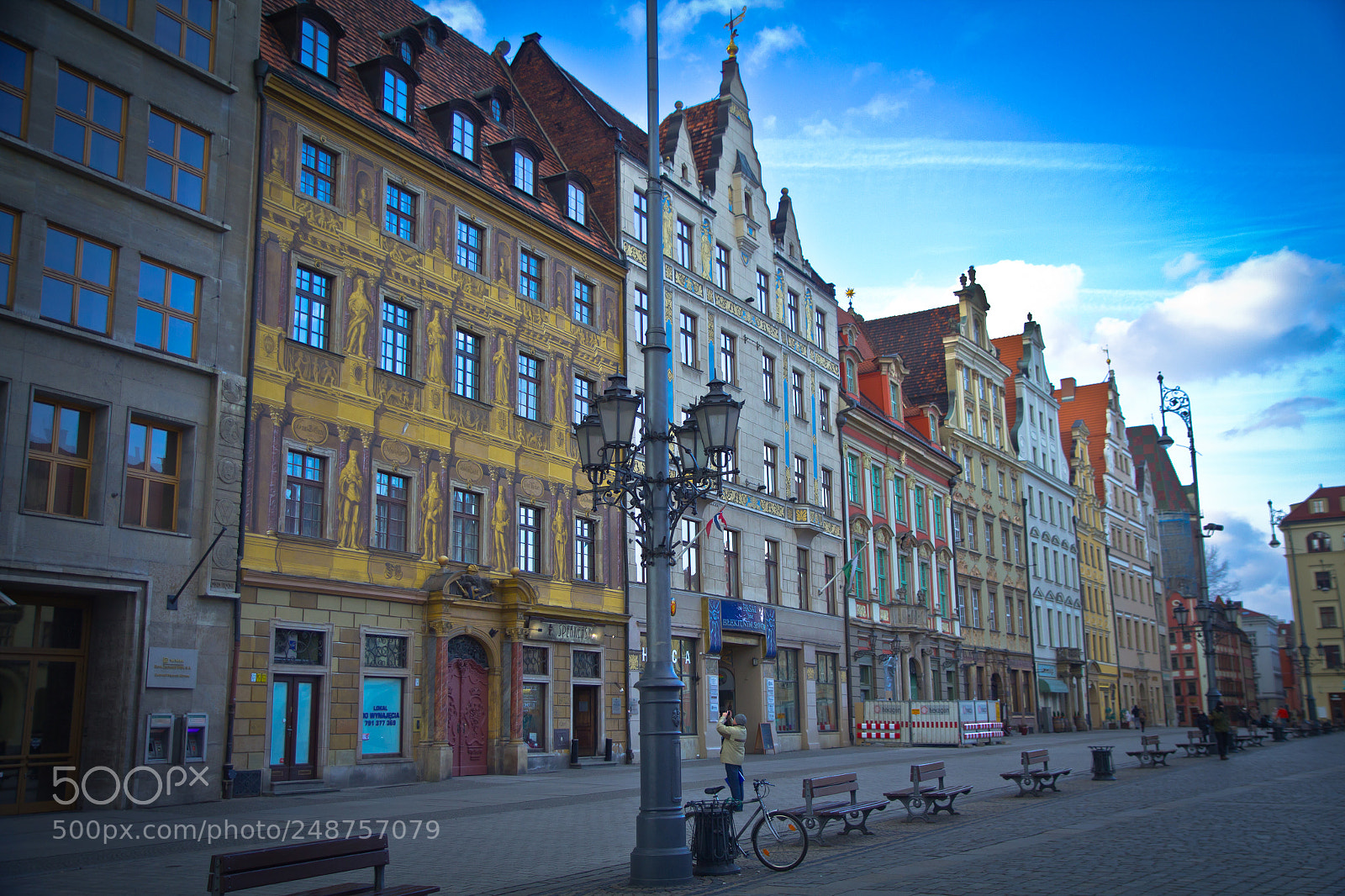 Canon EOS 60D sample photo. The market square, wroclaw photography