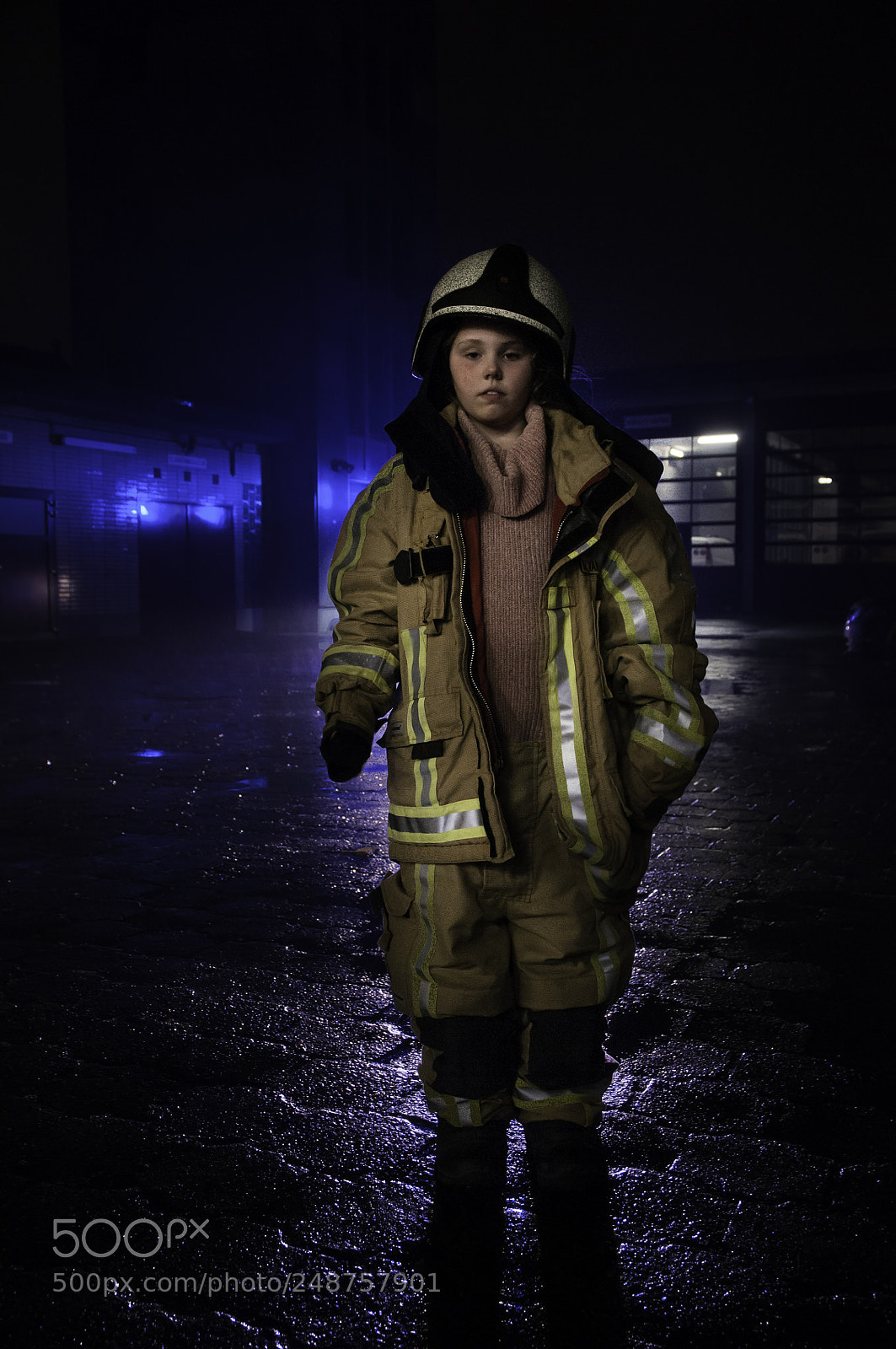 Nikon D300S sample photo. Firefighter photography