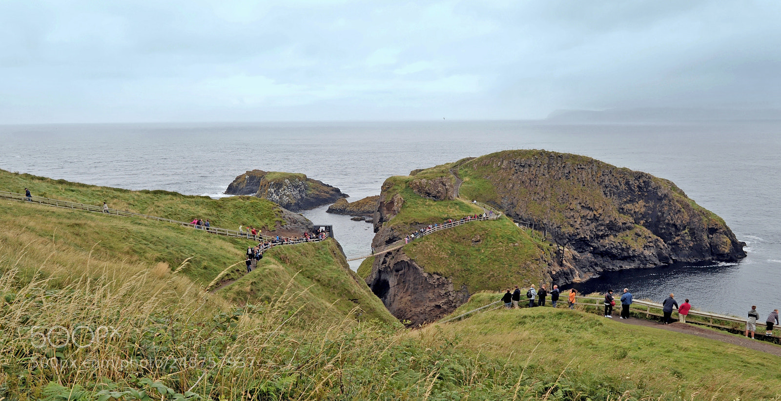 Nikon D700 sample photo. Carrick-a-rede rope bridge northern photography